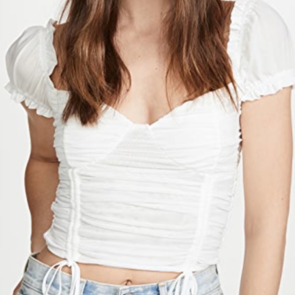 Tiger Mist Toronto Top in White